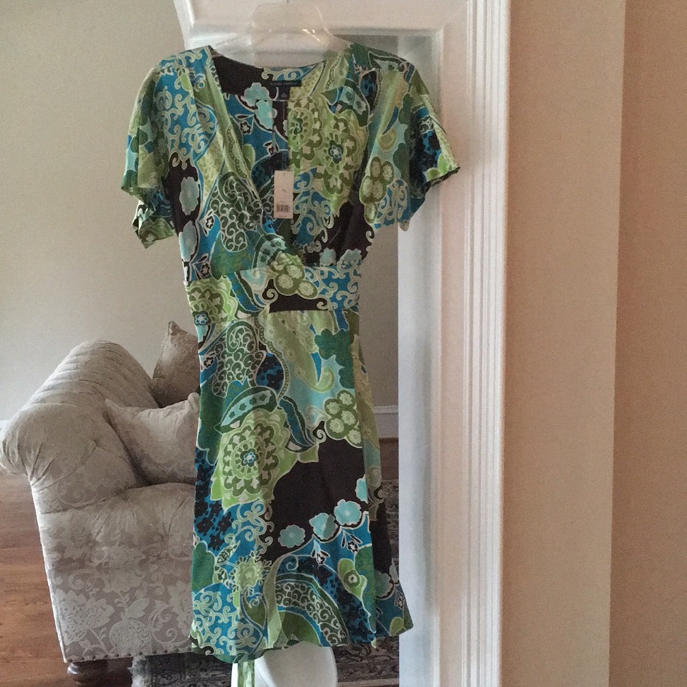 Silk Banana Republic dress